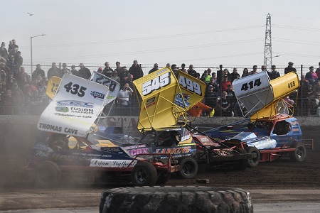 F1 Stock Car Whites and Yellow Finale   15th March